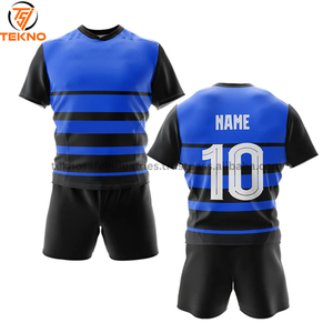 Uniformes de rugby de conception personnalisée de haute qualité ensembles de maillots à tarif d'usine professionnels uniformes de rugby imprimés par sublimation en gros - Product Image 4