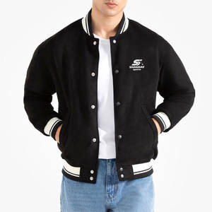 Chaqueta Letterman para hombre, tela de alta calidad, chaqueta de invierno para hombre, para ropa urbana y uso casual. - Product Image 1