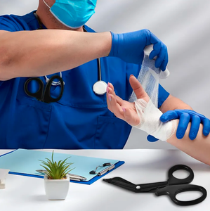 Ciseaux à bandage ANAAIF Lister en acier inoxydable de 18.5cm avec logo personnalisé Ciseaux médicaux pour traumatologie manuelle Instrument chirurgical manuel - Product Image 4