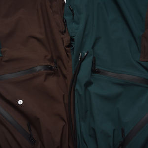 Pantalon cargo chauffant tendance pour homme 100% polyester super baggy et multi-poches avec cordons et fermeture à glissière - Product Image 5