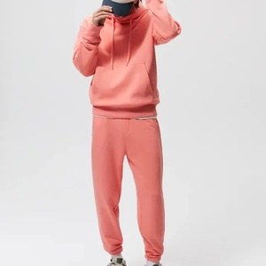 Sudadera ajustada y personalizada de 2 piezas para mujer, sudadera deportiva informal de manga larga y pantalones de chándal con cremallera, chándal para mujer - Product Image 5