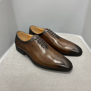 รองเท้าหนังเสริมส้นพร้อมพื้นกันลื่น รองเท้าทางการสำหรับผู้ชาย รองเท้าทำงานผู้ชาย - Product Image 3