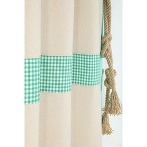 Tenda naturale con cornicione Vintage verde 150x185 Cm