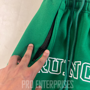 Pantalones Deportivos de Felpa Gruesa 100% Algodón para Hombre, Corte Ancho, Estilo Holgado, Cintura Elástica, Pantalones Acampanados con Logotipo Personalizado - Product Image 2