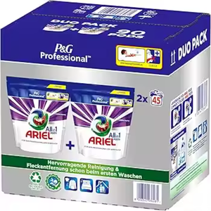 แอเรียลผลิตภัณฑ์ทำความสะอาดอเนกประสงค์50ชิ้นป้องกันแบบออลอินวันสำหรับซักเสื้อผ้าในครัว - Product Image 1