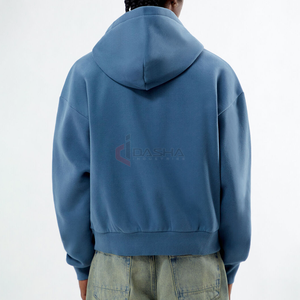 Sudadera con Capucha Extra Grande para Hombre, 450GSM, Estilo Urbano, Holgada, de Alta Calidad, con Estampado Personalizado, Informal - Product Image 2