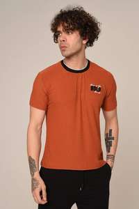 Qualité supérieure hommes o-cou sonnerie T-Shirts 100% coton solide été haut décontracté Gym Muscle Fit à la mode vêtements de sport Offre Spéciale - Product Image 4