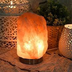 Lámpara de Sal del Himalaya Natural, Tallada a Mano, Decoración para el Hogar, Fabricante de Pakistán, Lámpara de Sal para Dormitorio, Novedad 2025 - Product Image 6