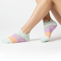 Chaussettes de sport épaisses pour hommes en Coolmax, antibactériennes et respirantes, avec motif à pois et détail de bordure inférieure, pour le sport et l'usage quotidien