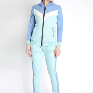 ชุดวอร์ม100% แขนยาวของผู้หญิงชุดวอร์มผ้าฝ้ายแห้งเร็ว - Product Image 1