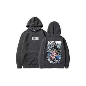 Sweats à capuche Hip Hop personnalisés pour hommes de haute qualité ODM OEM vierge diverses couleurs surdimensionnées 100% coton - Product Image 2