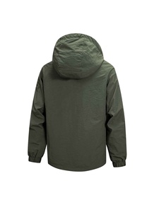 Men's Custom Logo Lightweight Windbreaker Sports Jacket Waterproof Outdoor Training Tracksuit for Sports - Product Image 2