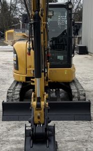 CAT 303.5E2 CR Mini Excavadora 12 "pistas de goma-16" cubo-Acoplador rápido manual - Product Image 2