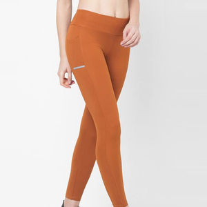Dernière collection Leggings de yoga pour femmes en coton/fibre de bambou respirant à séchage rapide Taille élastique Poche invisible Toutes saisons - Product Image 2