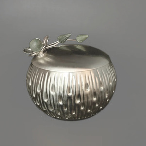 Pot de stockage élégant en acier inoxydable avec couvercle hermétique Pot en acier inoxydable polyvalent pour l'organisation de la maison - Product Image 1