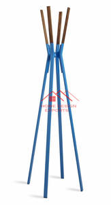 Modern Metal Coat Hanger Tree with 8 <b>Hooks</b> Black Marble Base Coat Rack Freestanding <b>Garment</b> and Cloth Hanging Rack - Product Image 4