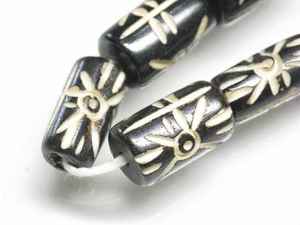 Perles de verre en cristal Chevron Os Four Perles pour la fabrication de bijoux de haute qualité - Product Image 5