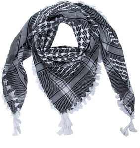 Nouvelle dernière conception usine pas cher prix irlande Style garçons Hijab écharpe Top qualité 100% coton matériel fait Shemagh écharpe - Product Image 5