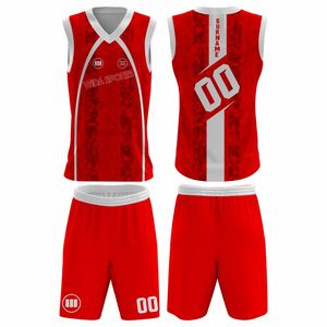 Tenues de basket-ball professionnelles, maillots sublimés respirants, vêtements de sport d'équipe haute performance - Product Image 1