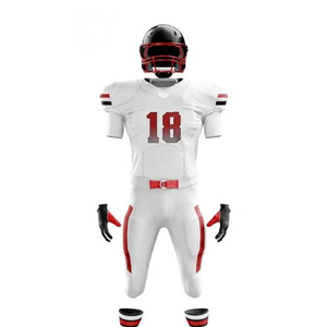 Más vendidos Reversible American Football Jersey Pant Set Ligero Cómodo Diseño único Reversible American Uniform Short - Product Image 3