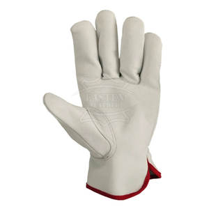 Gants de conducteur en cuir de vachette à la mode en gros d'usine gants de travail en cuir pour le sport et la conduite pour le travail et le sport - Product Image 3