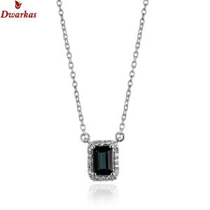 Vente en gros vente directe de bijoux en argent sterling 925 collier de pierres précieuses en perles naturelles plaquées or 18 carats pour femmes - Product Image 4