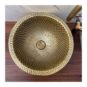 New Design Copper <b>Sink</b> Top Mount Copper Single <b>Sink</b> Antique Copper <b>Sink</b> Made in India with High Quality - Product Image 1
