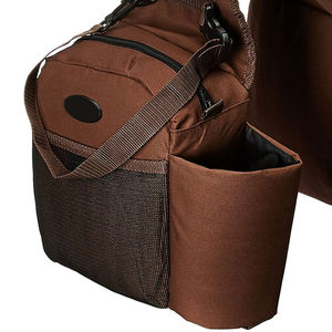 Sacs de selle en nylon durable imprimés avec logo personnalisé du meilleur fabricant Style équestre tendance pour l'équitation Sacs de selle de cheval - Product Image 3