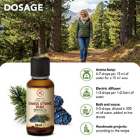 Aromatika Pinus Cembra Minyak Daun Ranting 50ml 100% Alami Murni untuk Kulit Menua, Kekencangan, Perawatan Akar Rambut dan Kulit Kepala