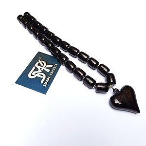 Collier tendance avec pendentif ange en résine multicolore en forme de cœur pour femmes, chaîne de perles artisanale, bijoux et cadeaux tendance - Product Image 2