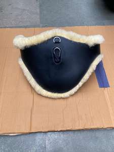 Sillín de equitación con forma anatómica personalizable, Perno de salto de cuero suave, circunferencia, cómodo equipo equino, mayorista - Product Image 4