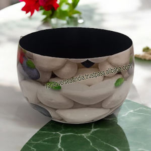 Hot Selling Classic Design <b>Glazed</b> Metal Planter Round Iron Flower <b>Pot</b> for Living Room Decorative at Wholesale Price - Product Image 6