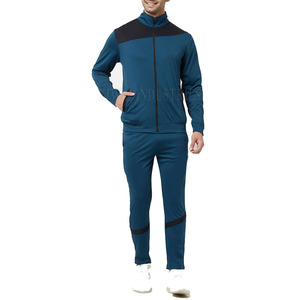Logo personnalisé fermeture éclair survêtements marque privée ensembles survêtements coton Premium survêtements à vendre 2024 - Product Image 1