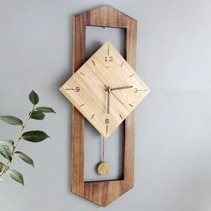 RELOJ DE PARED DE MADERA PERSONALIZADO para DECORACIÓN DEL HOGAR ELEGANTE, Color Madera Natural MODERNO, Alimentado por USB, Servicio Personalizado, Jubilación - Product Image 5