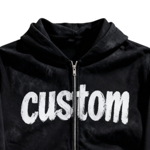Sudadera con Capucha Extra Grande con Cierre y Logotipo Personalizado, Sin Pedido Mínimo, 100% Algodón, Felpa Gruesa de 400 GSM, Estilo Urbano - Product Image 3