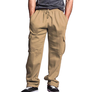 Pantalons cargo de rue pantalons pour hommes pantalons de survêtement décontractés de mode d'été grande taille pantalons baggy multi-poches de course amples pour hommes - Product Image 1