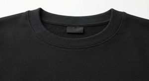 เสื้อสเวตเชิ้ตผู้ชายสีดำ แขนยาว คอวี ทรงปกติ ปักโลโก้ตามสั่ง ใส่ได้ในฤดูใบไม้ร่วง - Product Image 4