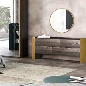 Elegant Luxury Wall Mirror For Living Room In Modern Style <b>Reflecting</b> Beauty With Premium Design For Trendy Home Interiors - Product Image 4