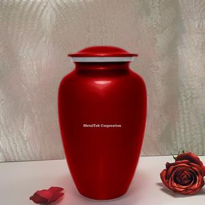 Urnes de crémation pour adultes de haute qualité couleur personnalisée cendres de souvenir sans rouille conception classique urnes funéraires fabricant de pots - Product Image 5