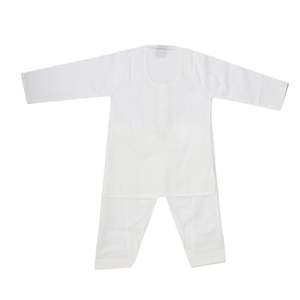 Trajes Kurta Shalwar para Recién Nacidos - Color Blanco Hueso - Product Image 4
