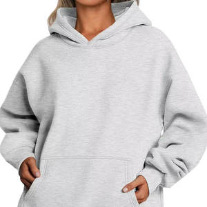 Sweats à capuche tendance pour femmes, design personnalisé, en molleton de coton, coupe ample, pour l'automne et l'hiver - Product Image 1