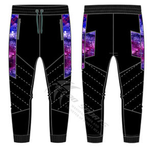 Pantalon de Paintball de performance léger pour hommes avec taille ajustable et rembourrage au genou et bas des poignets Design Speedball tendance - Product Image 4
