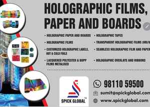 Film de papier de transfert PET métallisé arc-en-ciel holographique fantaisie haute température pour matériau de transfert de chaleur - Product Image 4