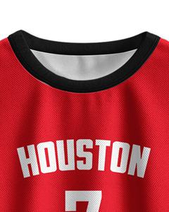 Maillot de basketball personnalisable imprimé pour homme, sans manches, col en V, coupe athlétique, 100 % polyester, anti-humidité, été-printemps - Product Image 4