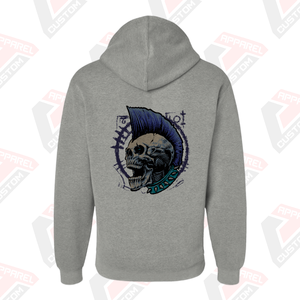 Unisex High Quality Polyester/Cotton Hoodies Heavy Weight Winter Streetwear Pullover Screen Printed Embroidered Design - Product Image 6