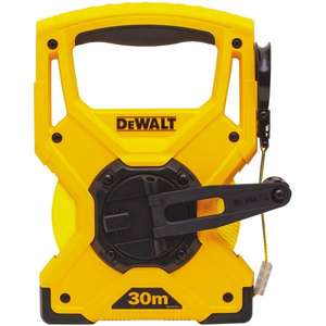Para cinta métrica de fibra de vidrio Dewalt de 30m de largo - Product Image 1