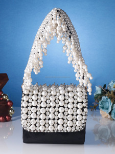Bolso de mano de madre de Pera de diseño de lujo con bolsos de noche de trabajo bordados bolsos de boda de moda para damas DE ARTESANÍA DE LUJO - Product Image 2