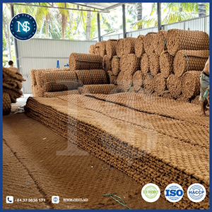 2024 réversible écologique tapis de coco tissé à la main fibre de coco corde haute qualité lumière Coco taille personnalisée épaisseur Vietnam origine - Product Image 2