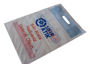 Convenient & Strong <b>Plastic</b> <b>Packaging</b> with Extra Durable Reinforced Handle Eco-Friendly Recyclable Bag for Heavy Loads Storage - Product Image 6