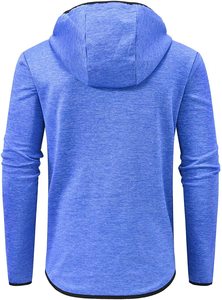 Sweat à capuche surdimensionné pour homme, vêtement de rue, logo personnalisé, fermeture éclair - Product Image 2